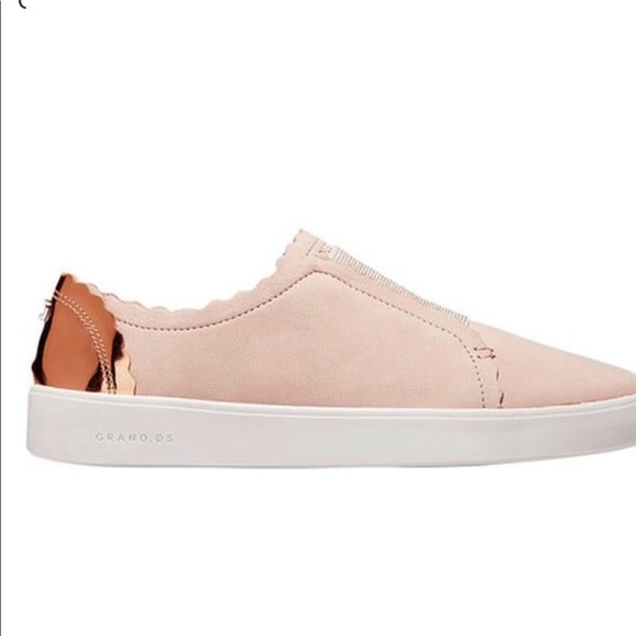 Cole Haan Slipon Shoes Peach Blush - Picture 4 of 6